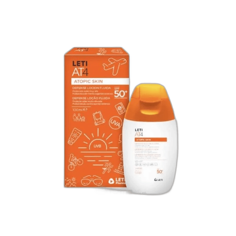 Imagen de LETIAT4 DEFENSE LOCION FLUIDA SPF 50+ 1 ENVASE 100 ML