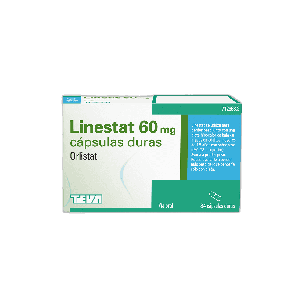 Imagen de LINESTAT 60 mg 84 CAPSULAS