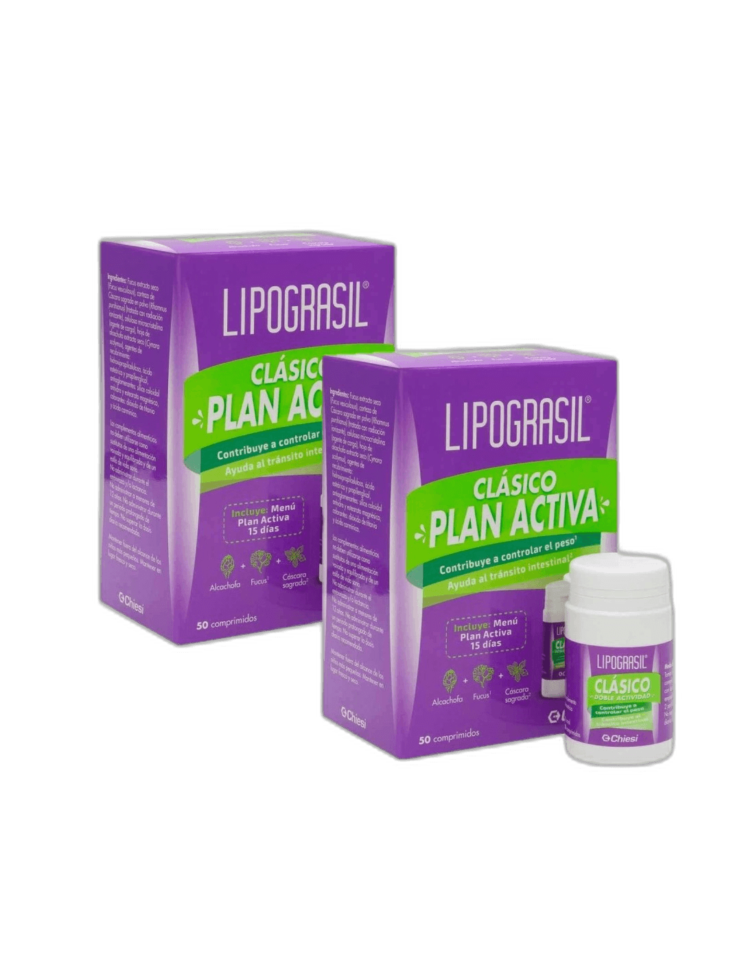 Imagen de LIPOGRASIL 50 COMPR RECUBIERTOS