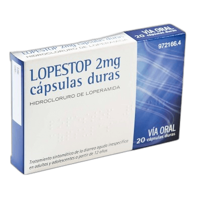 Imagen 2 de LOPESTOP 2 mg 20 CAPSULAS