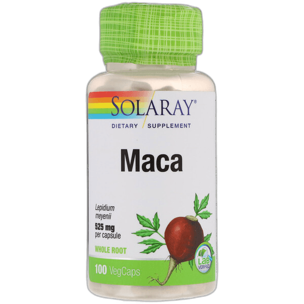 Imagen 3 de MACA 525 MG SOLARAY 100 VEGCAPSULAS
