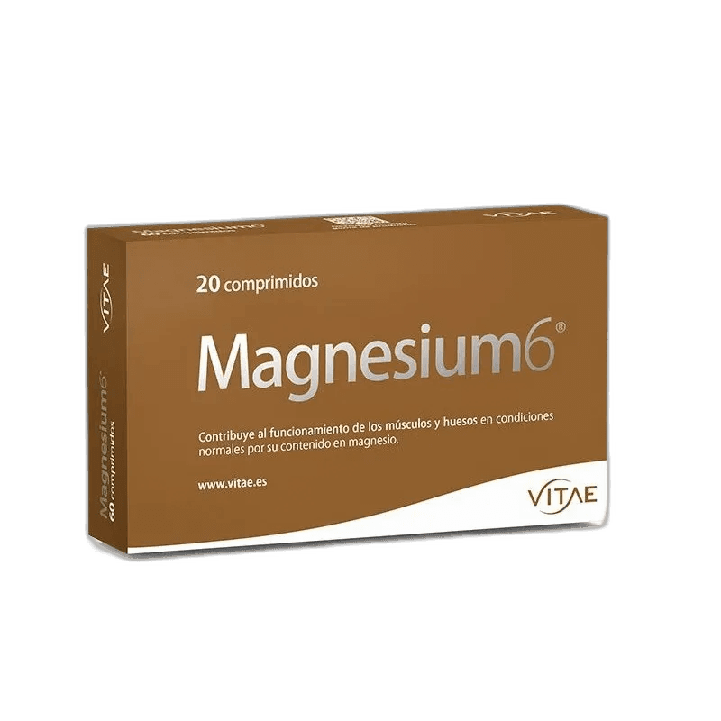 Imagen de MAGNESIUM 6 20 COMPRIMIDOS