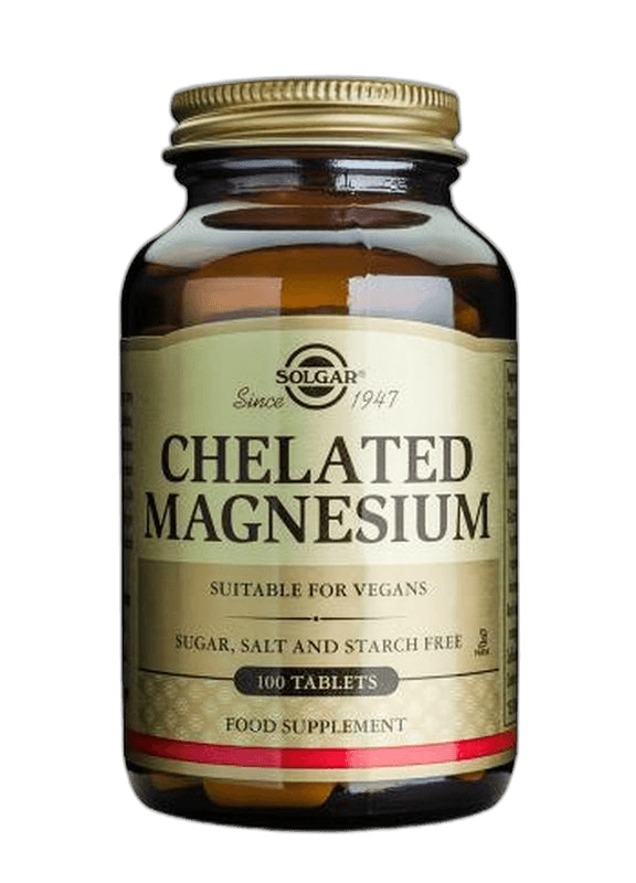 Imagen 3 de MAGNESIUM CHELATED SOLGAR 100 TABLETAS