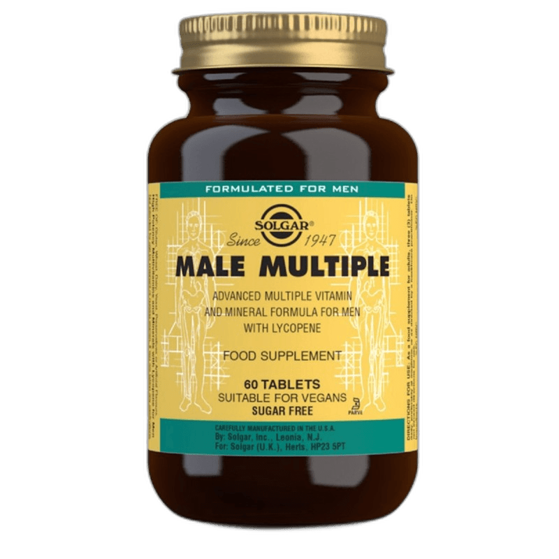 Imagen de MALE MULTIPLE HOMBRE 60 COMPR SOLGAR