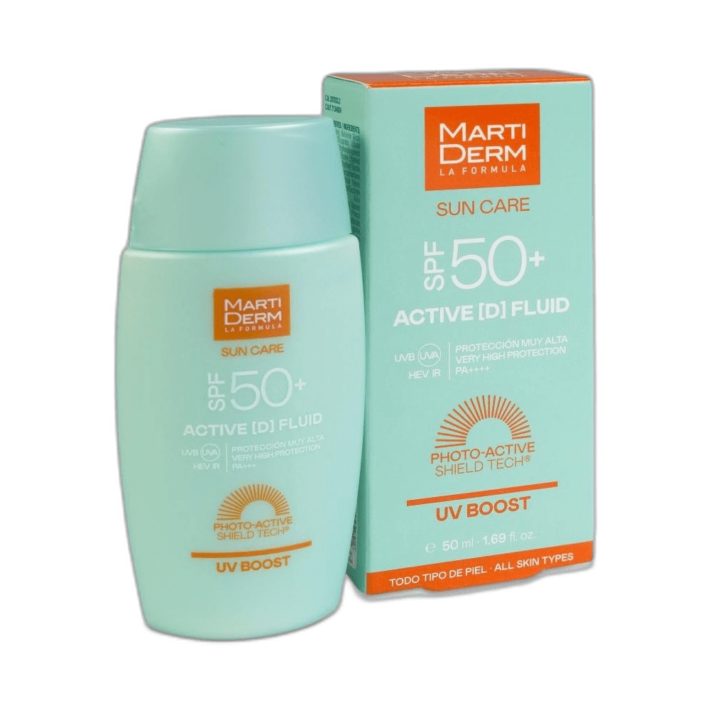 Imagen 2 de MARTIDERM SPF 50+ ACTIVE (D) FLUID 1 ENVASE 50 ML