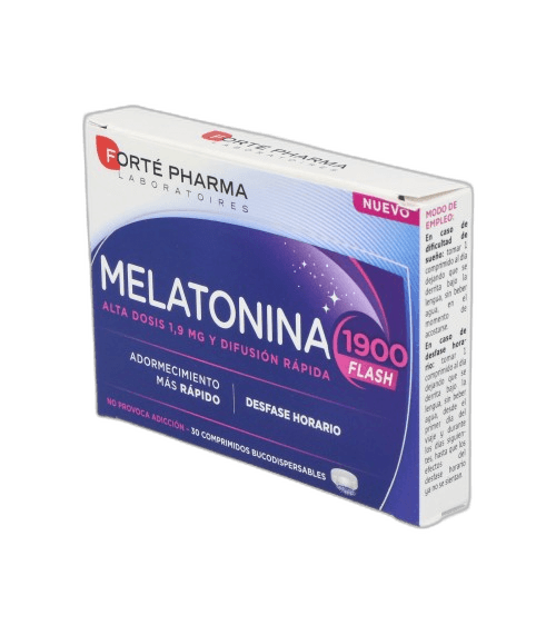 Imagen 3 de MELATONINA FLASH 1900 30 COMPRIMIDOS BUCODISPERSABLES