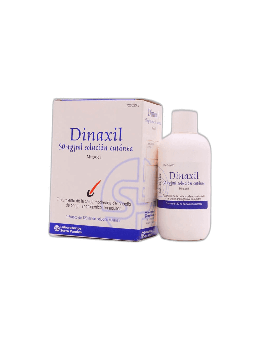 Imagen de MINOXIDIL CINFA 50 mg/ml SOLUCION CUTANEA 1 FRASCO 120 ml
