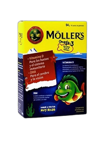 Imagen 3 de MOLLER´S OMEGA 3 45 GOMINOLAS