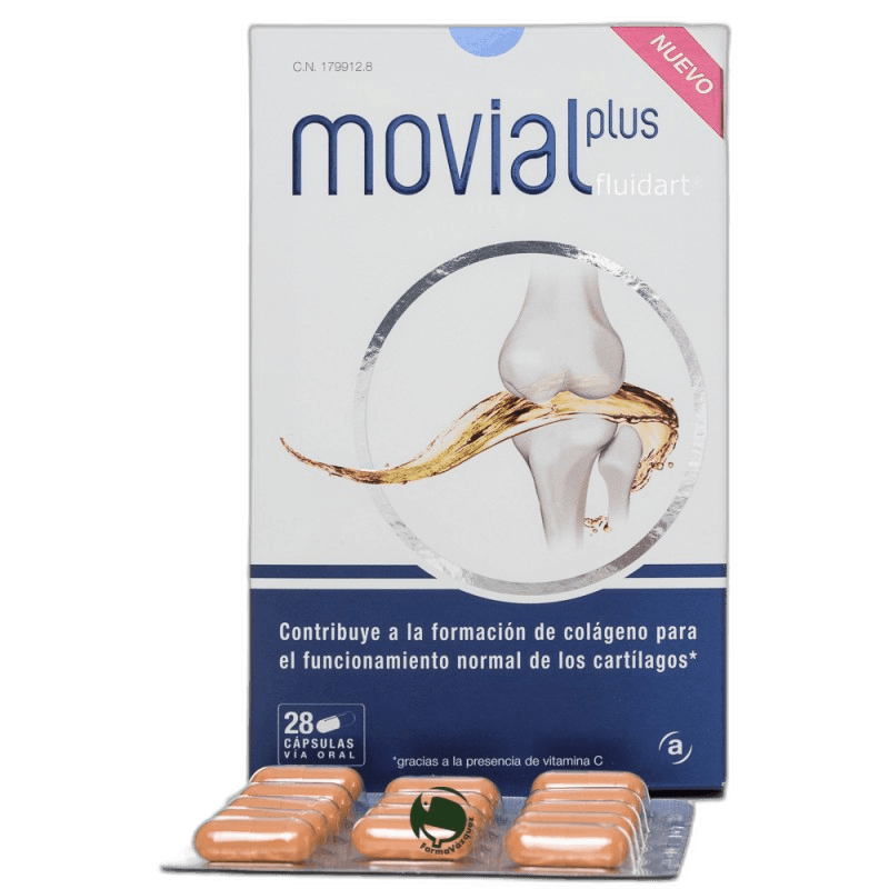 Imagen de MOVIAL PLUS FLUIDART 28 CAPSULAS
