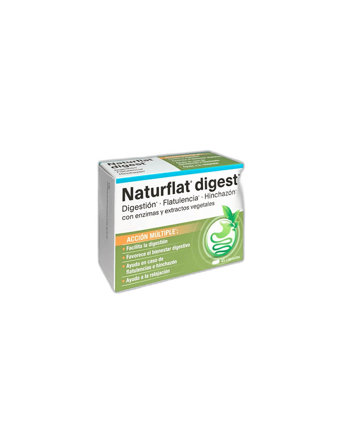Imagen de NATURFLAT DIGEST 45 CAPSULAS