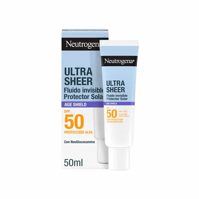 Imagen de Neutrogena Ultra Sheer Fluido Invisible Anti Edad Spf50 50 Ml