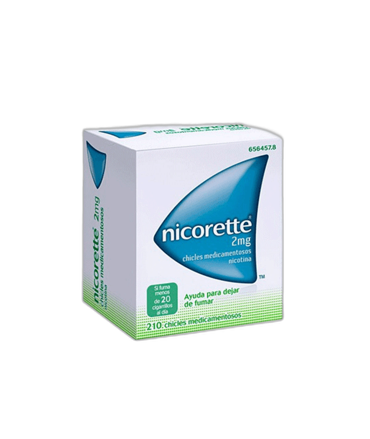 Imagen 2 de NICORETTE 2 mg 210 CHICLES MEDICAMENTOSOS