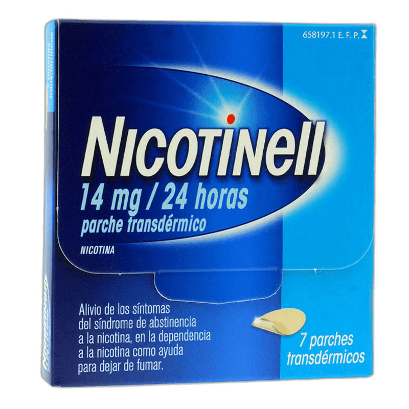 Imagen de NICOTINELL 14 mg/24 h 7 PARCHES TRANSDERMICOS 35 mg