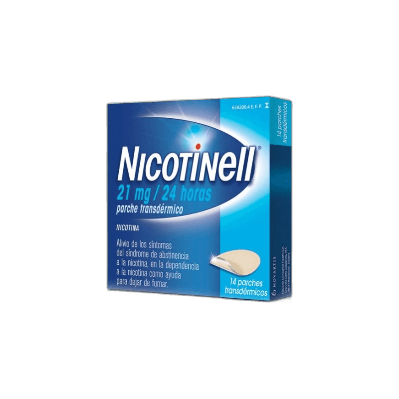 Imagen de NICOTINELL 21 mg/24 h 14 PARCHES TRANSDERMICOS 52,5 mg