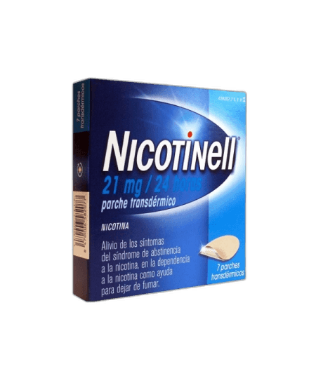 Imagen de NICOTINELL 21 mg/24 h 7 PARCHES TRANSDERMICOS 52,5 mg