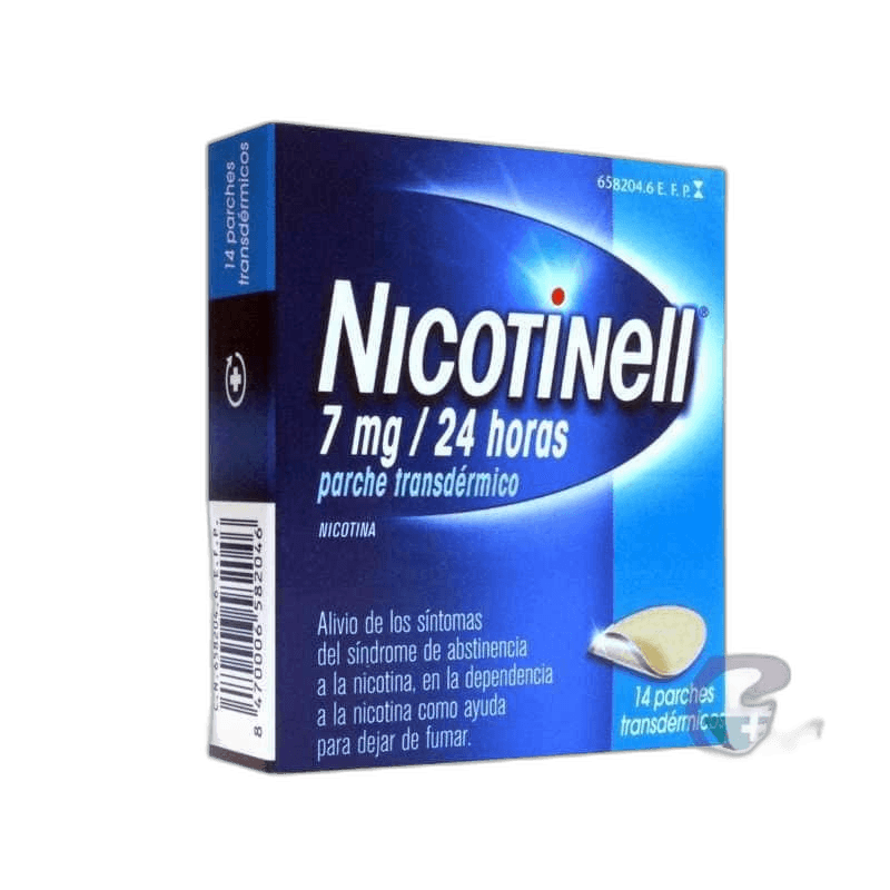 Imagen de NICOTINELL 7 mg/24 h 14 PARCHES TRANSDERMICOS 17,5 mg