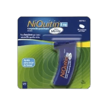 Imagen 3 de NIQUITIN 4 mg 20 COMPRIMIDOS PARA CHUPAR (SABOR MENTA)