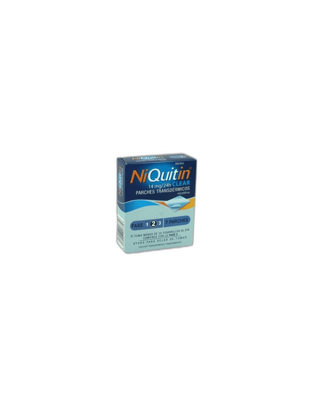 Imagen 3 de NIQUITIN CLEAR 14 mg/24 h 14 PARCHES TRANSDERMICOS 78 mg