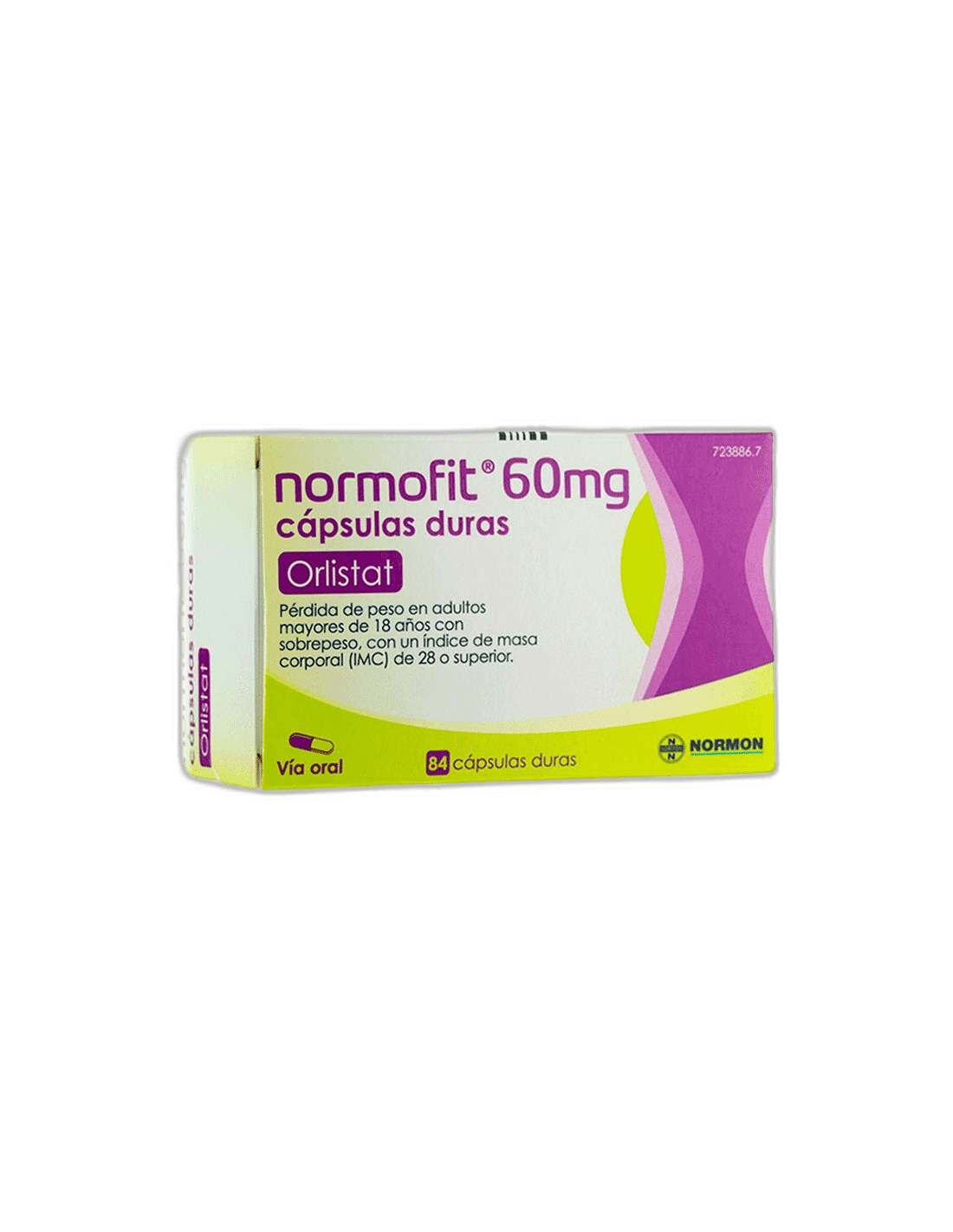 Imagen de NORMOFIT 60 mg 84 CAPSULAS