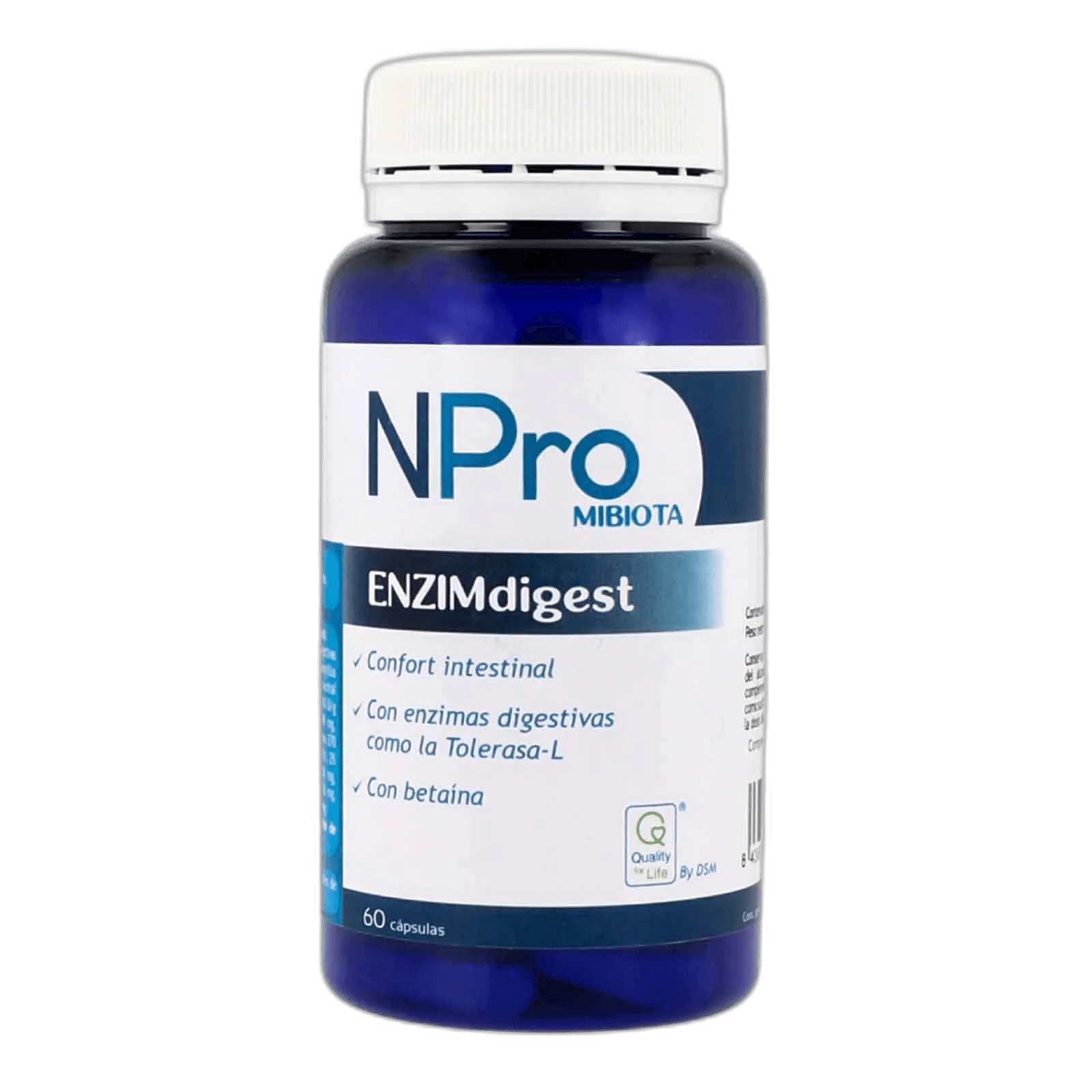 Imagen 2 de NPRO ENZIMDIGEST 60 CAPSULAS