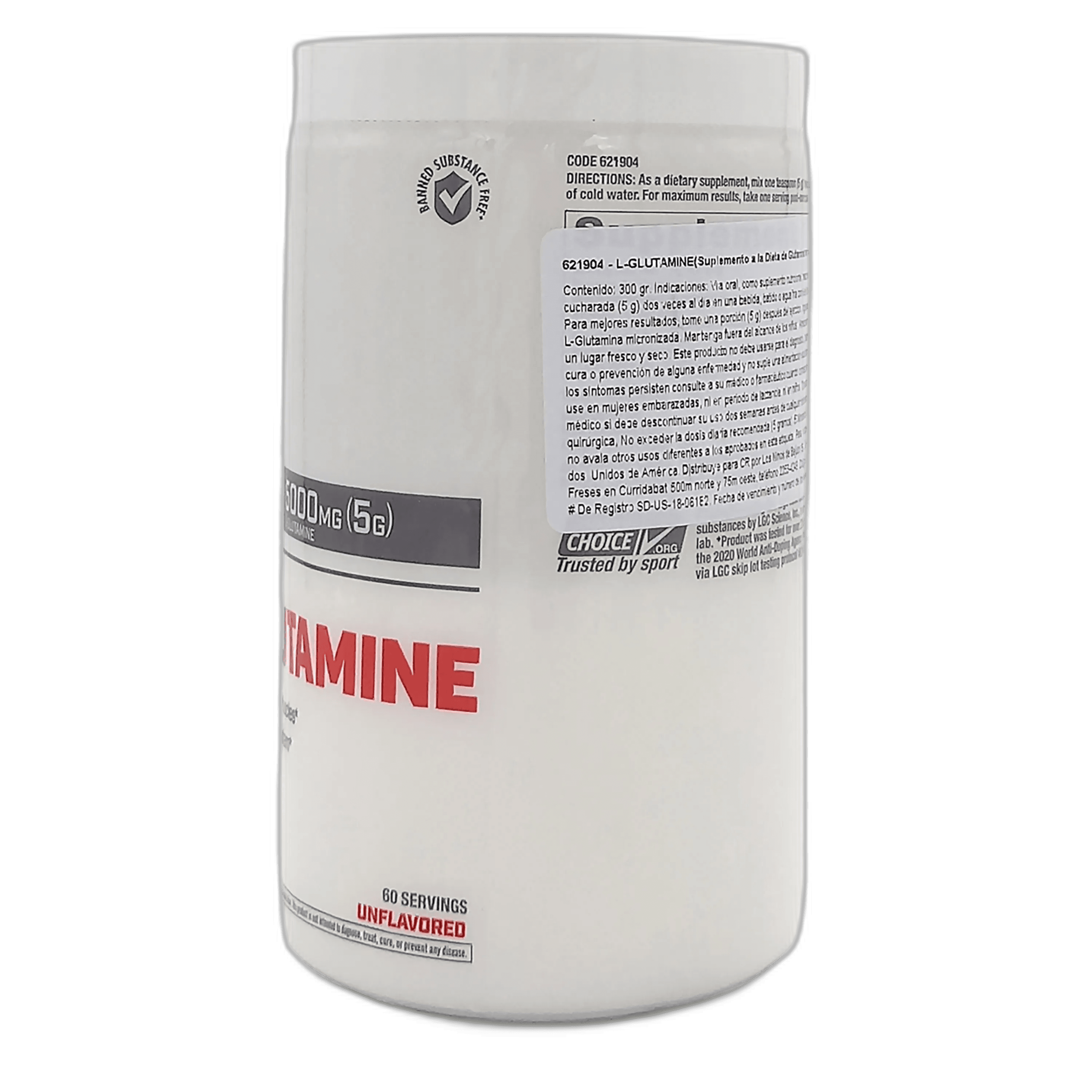 Imagen 2 de NPRO L GLUTAMINA 300 GR