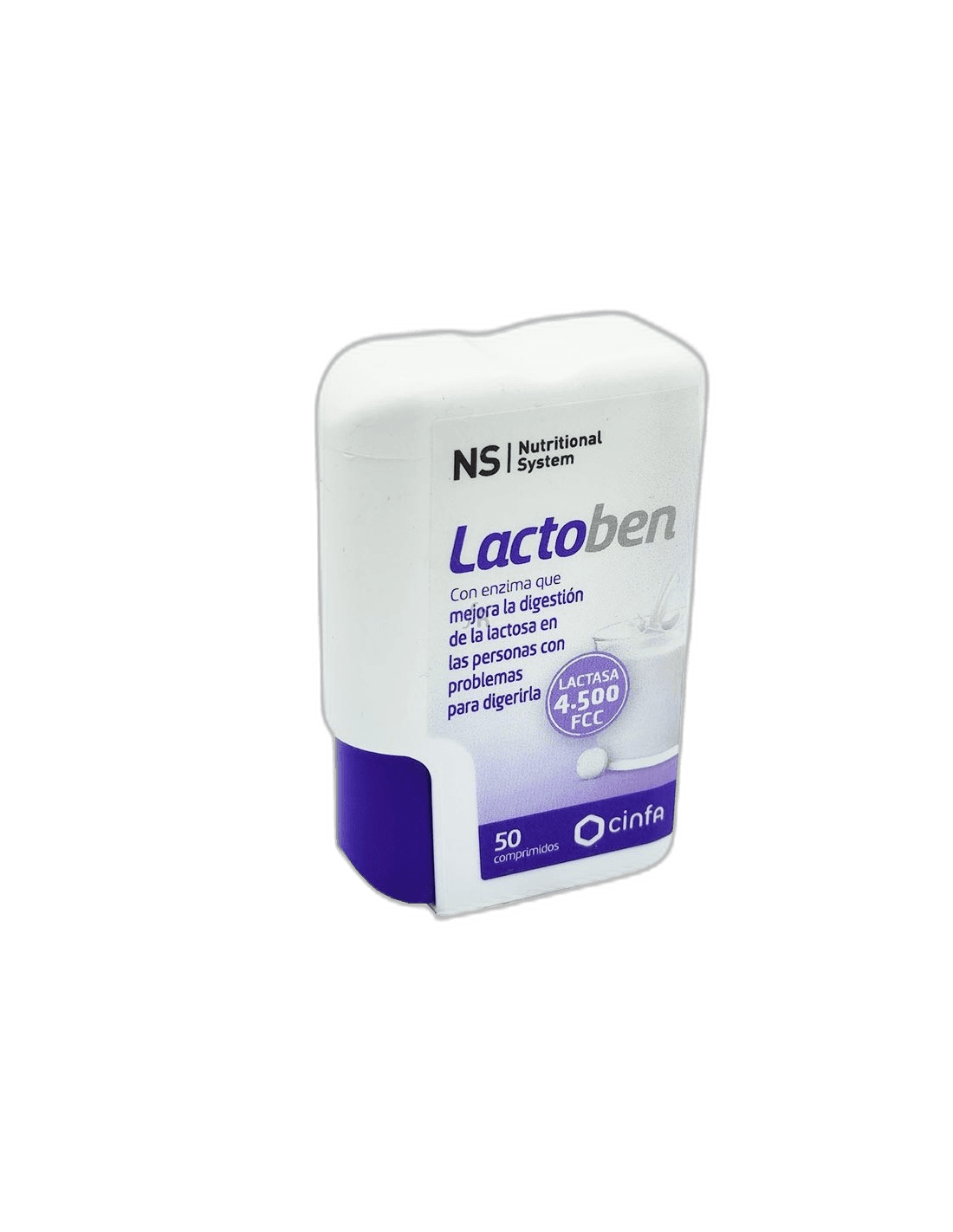 Imagen de NS LACTOBEN 50 COMPRIMIDOS