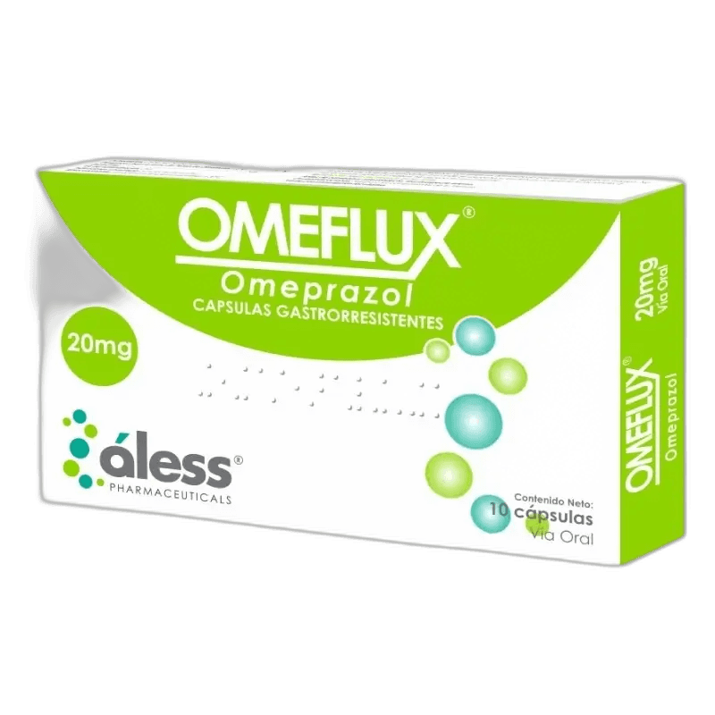 Imagen 2 de OMEREFLUX 20 mg 14 CAPSULAS GASTRORRESISTENTES