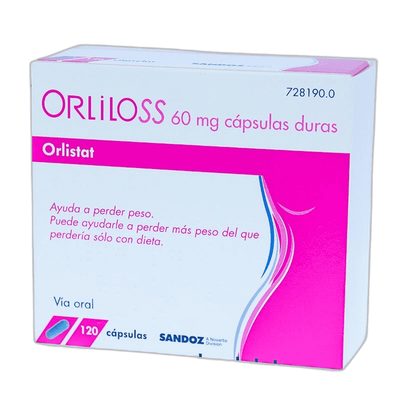 Imagen de ORLILOSS 60 mg 120 CAPSULAS