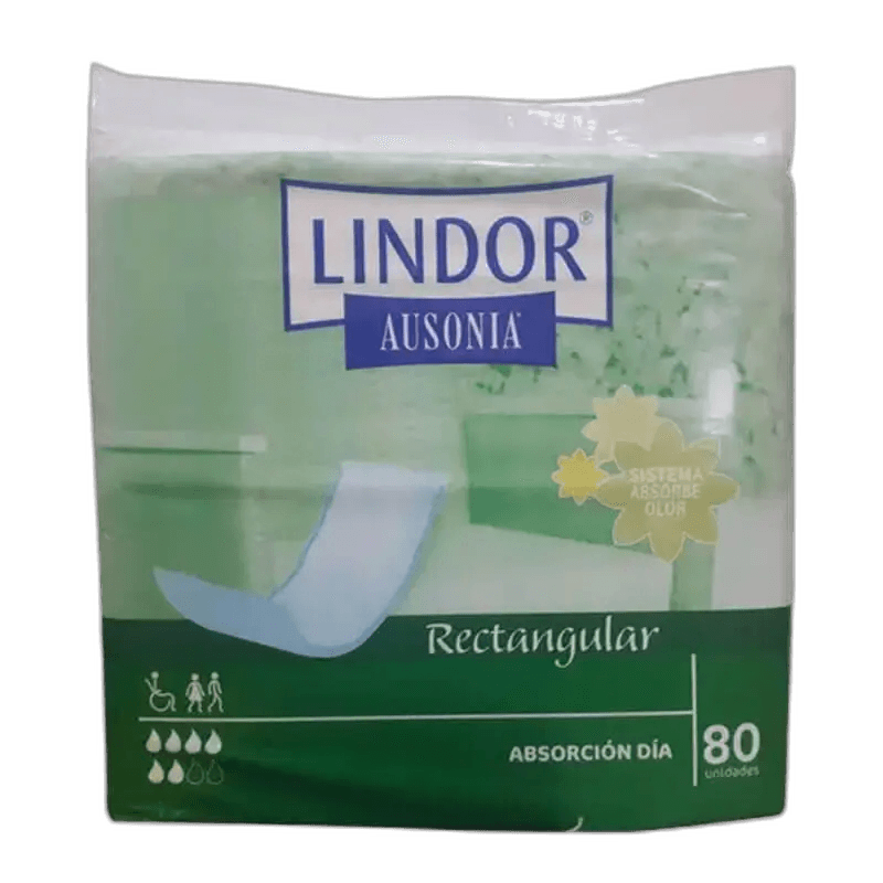 Imagen 2 de PAÑAL LINDOR RECTANGULAR DIA 80 UNIDADES
