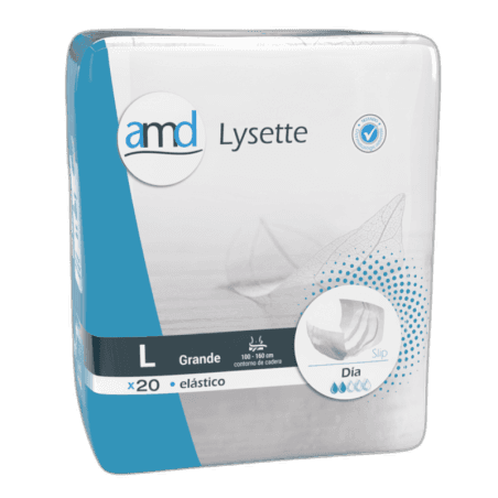 Imagen de PAÑAL LYSETTE ELASTICO DIA GRANDE 80 UDS