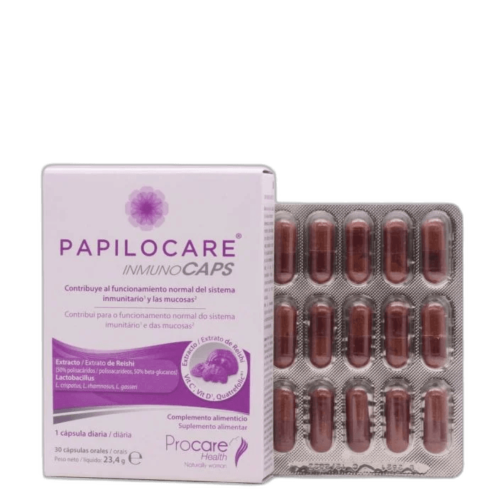Imagen de PAPILOCARE INMUNOCAPS 30 CAPSULAS