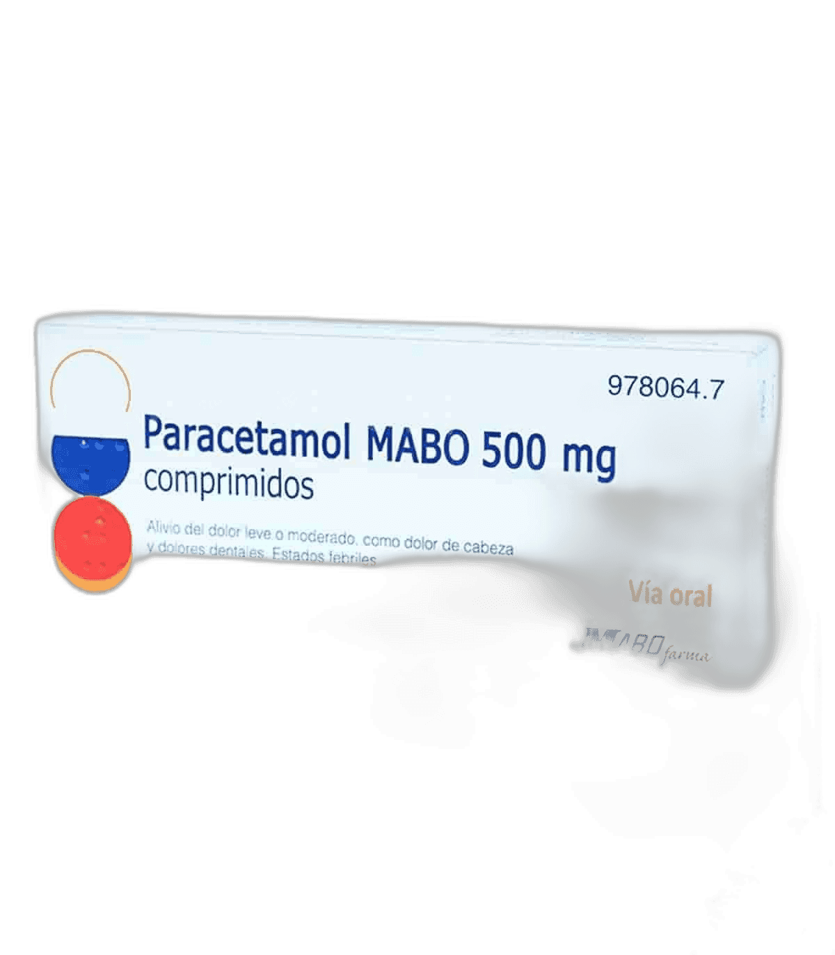 Imagen de PARACETAMOL MABO 500 mg 10 COMPRIMIDOS