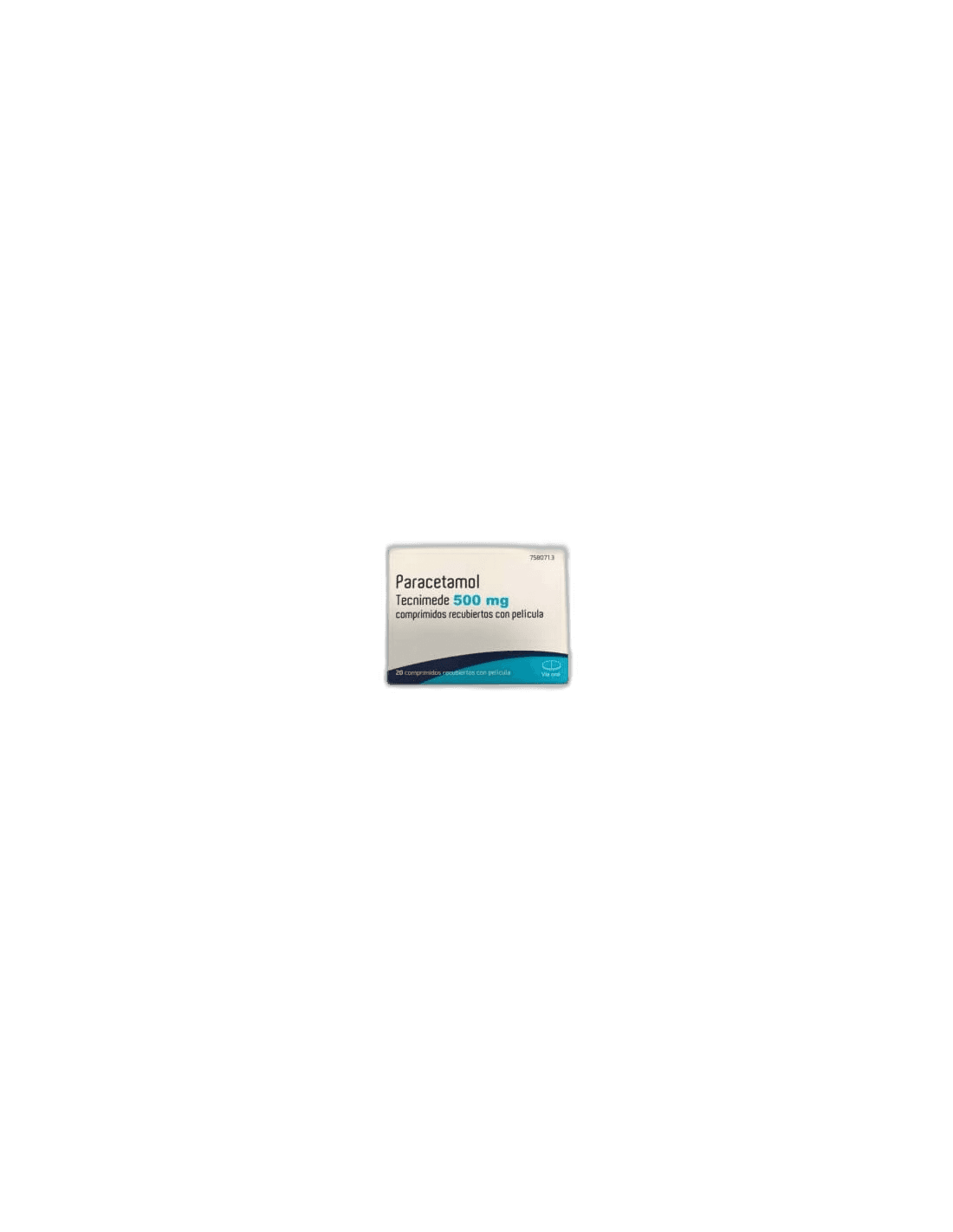 Imagen 3 de PARACETAMOL TECNIMEDE 500 mg 20 COMPRIMIDOS RECUBIERTOS