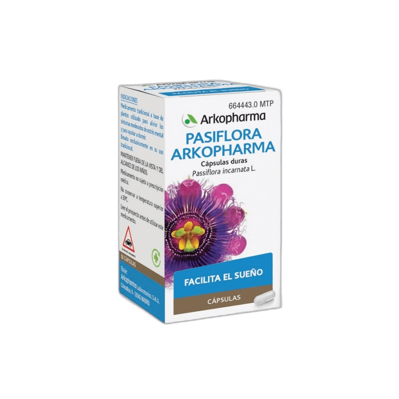 Imagen 2 de PASIFLORA ARKOPHARMA 300 mg 45 CAPSULAS