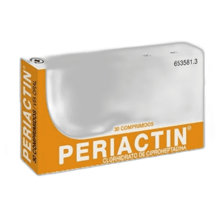 Imagen de PERIACTIN 4 mg 30 COMPRIMIDOS