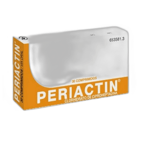 Imagen de PERIACTIN 4 mg 30 COMPRIMIDOS