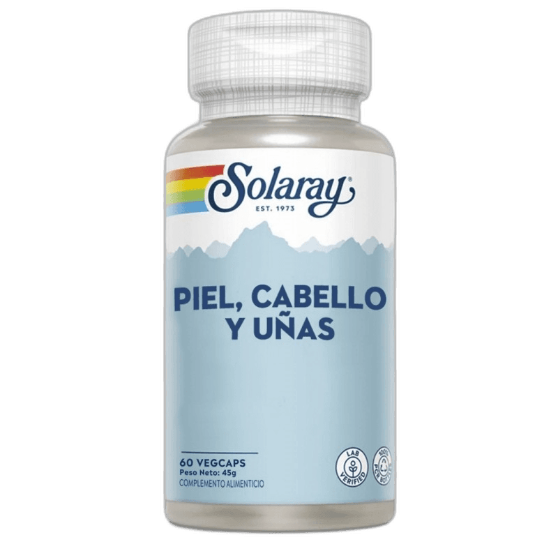 Imagen de PIEL CABELLO UÑAS 60 CAPSULAS SOLARAY