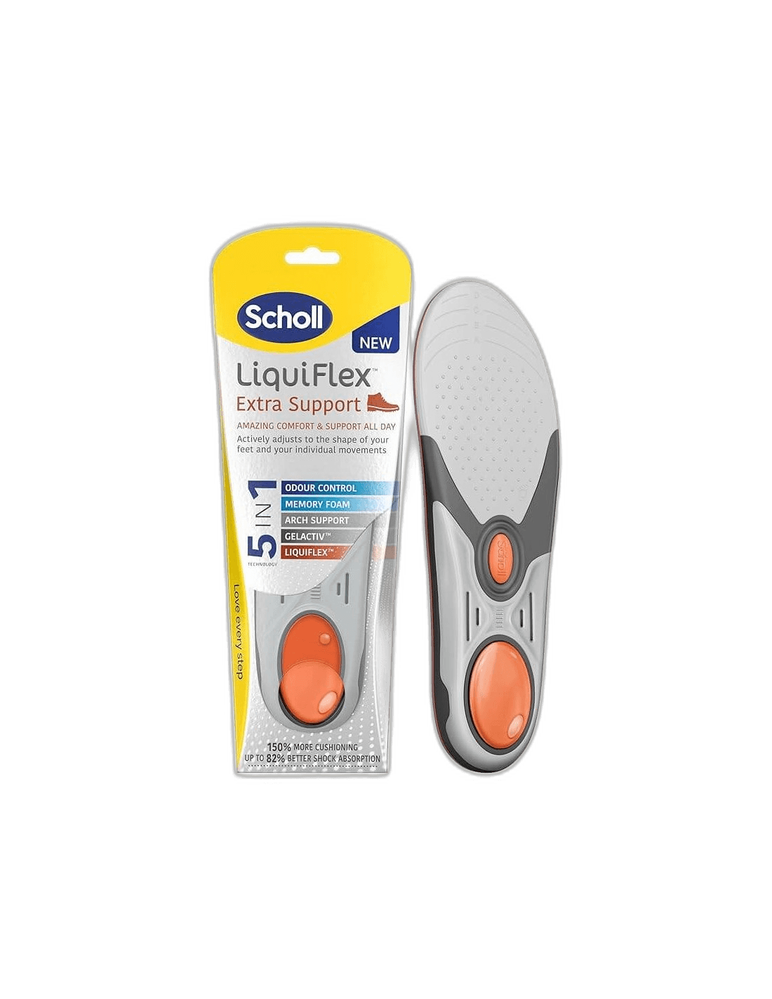 Imagen 3 de PLANTILLA SCHOLL LIQUIFLEX SOPORTE EXTRA TALLA L