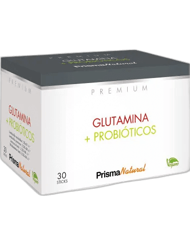 Imagen 2 de PREMIUM GLUTAMINA + PROB 30 STICKS