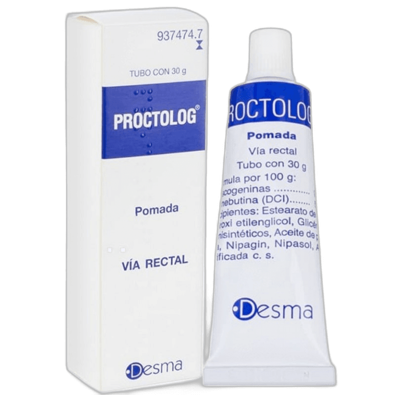 Imagen 2 de PROCTOLOG POMADA RECTAL 1 TUBO 30 g
