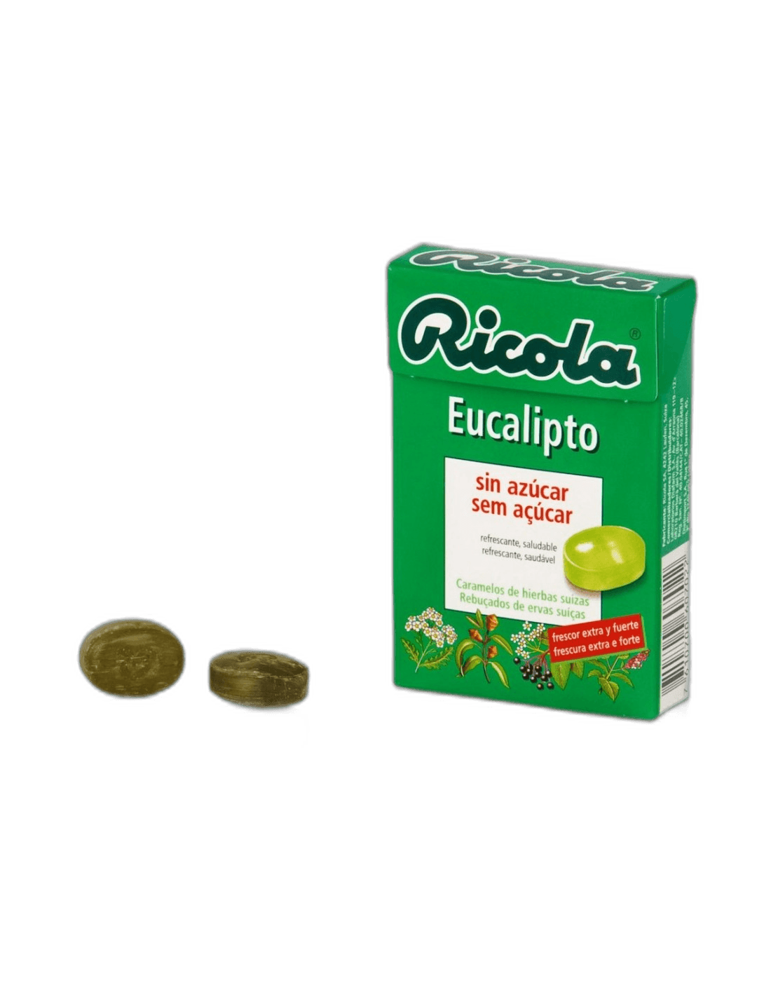 Imagen 3 de RICOLA CARAMELOS S/A EUCALIPTUS 50 G
