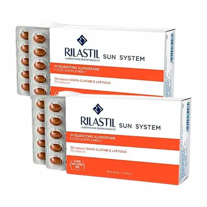 Imagen de Rilastil Sun System Complemento Alimenticio 2x30 Cápsulas