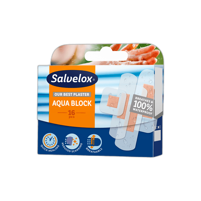 Imagen 3 de SALVELOX AQUABLOCK 4 FORMATOS 16 UDS