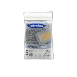 Imagen 3 de SALVELOX MED ANTIBACT COVER APOSITO ADHESIVO 5 APOSITOS 76 M