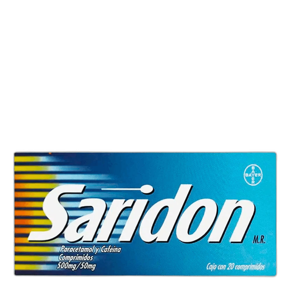 Imagen 3 de SARIDON 20 COMPRIMIDOS