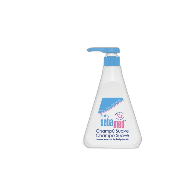 Imagen 2 de SEBAMED BABY CHAMPU SUAVE 1 ENVASE 500 ML