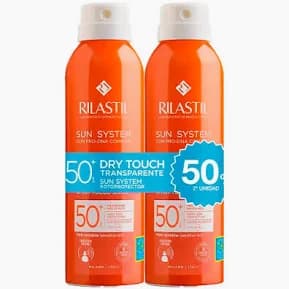Imagen de Rilastil Duplo Spray Toque Seco 2x200 Ml