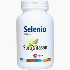 Imagen de SELENIO 100 CAPSULAS SURAVITASAN