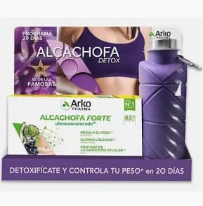 Imagen de Arkofluido Alcachofa Forte 20 Ampollas + Regalo Botella Pack