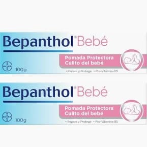 Imagen de Pack Bepanthol Pomada Protectora Bebé Duplo 2X100 Gr